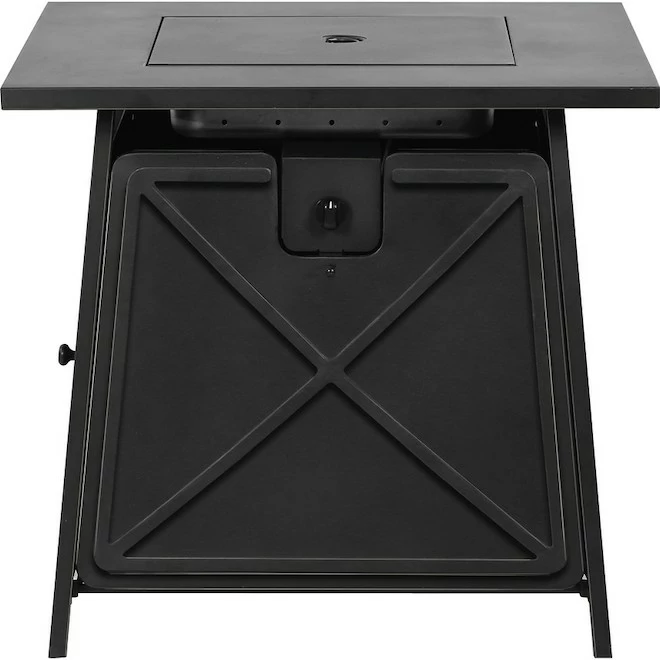 Bali Outdoor Fire Pit - Black - Steel - 50,000-BTU - 24 51/64-in H x 28-in W x 28-in D 3 Bali Outdoor Fire Pit - Black - Steel - 50,000-BTU - 24 51/64-in H x 28-in W x 28-in D