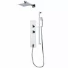 Style Selections Shower Panel - 5 7/8-in x 23 5/8-in - Chrome - Square Head 2 Style Selections Shower Panel - 5 7/8-in x 23 5/8-in - Chrome - Square Head -Style Selections Sales Store 14925019 L