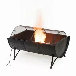 Infinity 23-in x 35.5-in x 20.9-in Outdoor Fire Pit