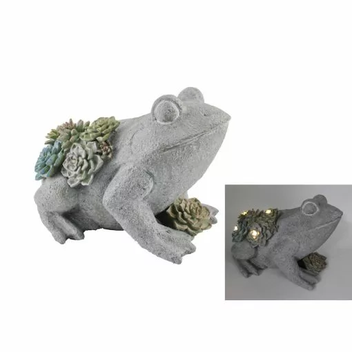 Style Selections 6.69-in Grey Frog Figurine 6 Style Selections 6.69-in Grey Frog Figurine -Style Selections Sales Store 18835039 L