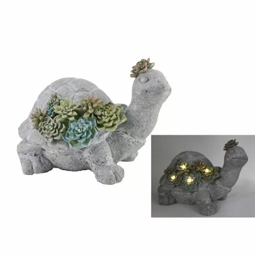 Style Selections 7.09-in Grey Turtle Figurine 4 Style Selections 7.09-in Grey Turtle Figurine -Style Selections Sales Store 18835040 L