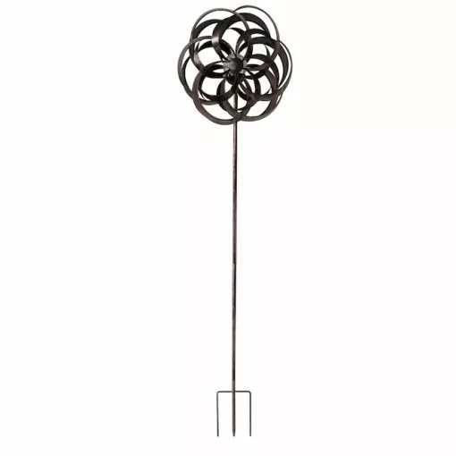 Style Selections 72.05-in Bronze Metal Round Weathervane 3 Style Selections 72.05-in Bronze Metal Round Weathervane -Style Selections Sales Store 18835042 L
