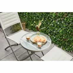 Style Selections 3-Piece Bistro Set with Foldable Chairs -Style Selections Sales Store 20235190d L