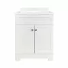 Style Selections Ellenbee Bathroom Vanity with Top White 24-in 1 Style Selections Ellenbee Bathroom Vanity with Top White 24-in -Style Selections Sales Store 31915077 L