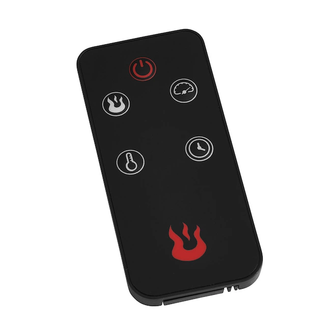 Style Selections Infrared Electric Fireplace with Shelf - 33-in x 33.75-in - 1500 W - Ash Grey 6 Style Selections Infrared Electric Fireplace with Shelf - 33-in x 33.75-in - 1500 W - Ash Grey - Image 4