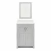 Style Selections Lowry Bathroom Vanity with Mirror - Light Grey - 25-in W x 19-in D x 37-in H -Style Selections Sales Store 32255010 L
