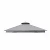 Style Selections Sun Shelter Replacement Roof - 10-ft x 10-ft - Grey Polyester 2 Style Selections Sun Shelter Replacement Roof - 10-ft x 10-ft - Grey Polyester -Style Selections Sales Store 38115278 L