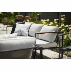 Style Selections 4-Pieces Dufferin Grey Steel Patio Conversation Set -Style Selections Sales Store 41355048d L