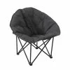 Style Selections Moon Folding Chair - Metal - 33.9-in x 24.4-in x 32.3-in - Grey 2 Style Selections Moon Folding Chair - Metal - 33.9-in x 24.4-in x 32.3-in - Grey -Style Selections Sales Store 41537508 L