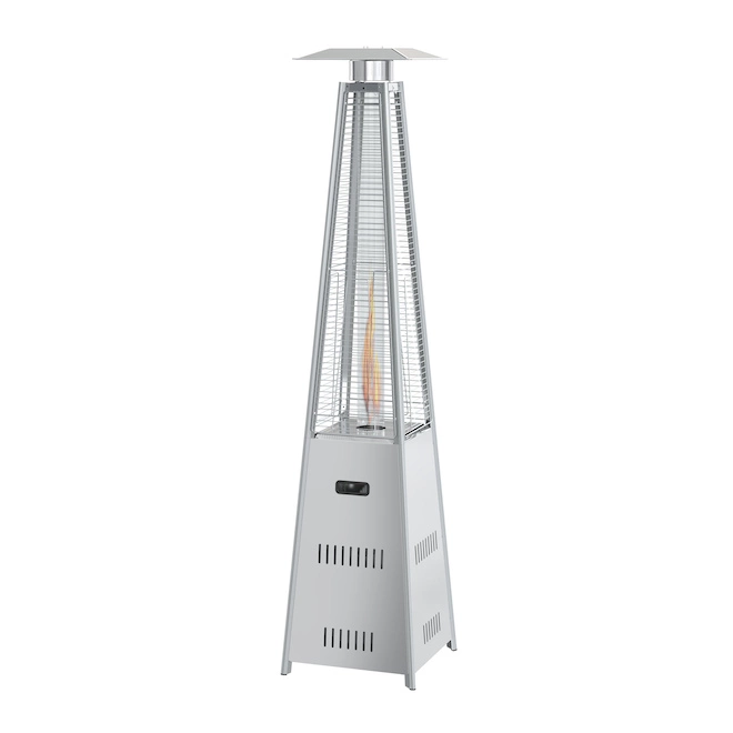 Style Selections Stainless Steel 42 000 BTU Patio Heater 3 Style Selections Stainless Steel 42 000 BTU Patio Heater