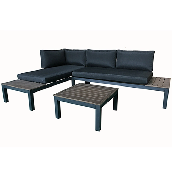 Style Selections Maven Outdoor Furniture - Aluminum - 2 Pieces - Black 3 Style Selections Maven Outdoor Furniture - Aluminum - 2 Pieces - Black