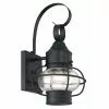 Style Selections Trevett 14-in, 1-Light Matte Black Wall Sconce