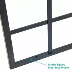 Style Selections 30-in W x 36.75-in H Black Vertical Garden Trellis -Style Selections Sales Store 46715011da L