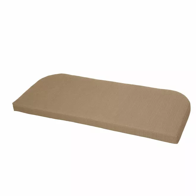 Style Selections 1-Piece Spruce Hills Tan Patio Loveseat Cushion 3 Style Selections 1-Piece Spruce Hills Tan Patio Loveseat Cushion