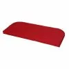 Style Selections 1-Piece Spruce Hills Red Patio Loveseat Cushion -Style Selections Sales Store 48325012 L