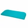 Style Selections 1-Piece Spruce Hills Teal Patio Loveseat Cushion