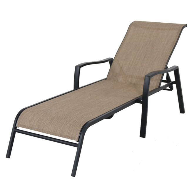 Style Selections Pelham Bay Lounge Chair - Steel - Brown 3 Style Selections Pelham Bay Lounge Chair - Steel - Brown