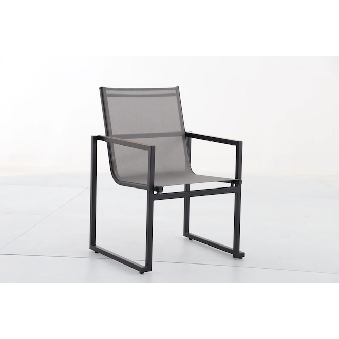Style Selections Paxton Grey Stackable Patio Chair 3 Style Selections Paxton Grey Stackable Patio Chair