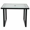 Style Selections Exterior 40-in Dining Table with Glass Top 2 Style Selections Exterior 40-in Dining Table with Glass Top -Style Selections Sales Store 48655129 L