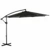 Style Selections Grey 10-ft Hanging Umbrella 1 Style Selections Grey 10-ft Hanging Umbrella -Style Selections Sales Store 48655154 L