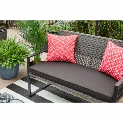 Style Selections Outdoor Red Cushion 16-in x 16-in 9 Style Selections Outdoor Red Cushion 16-in x 16-in -Style Selections Sales Store 49235146d L