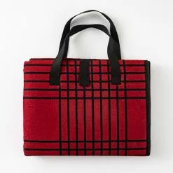 Style Selections Picnic Blanket - Red/Black Plaid - 50-in x 60-in 7 Style Selections Picnic Blanket - Red/Black Plaid - 50-in x 60-in -Style Selections Sales Store 49235165c L