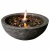 Style Selections Fire Pit Fountain - 24-in - Stone - Natural
