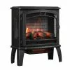 Style Selections Electric Stove Heater with 3D Flame Effect - Infrared - 1500 W - Black -Style Selections Sales Store 83885055 L